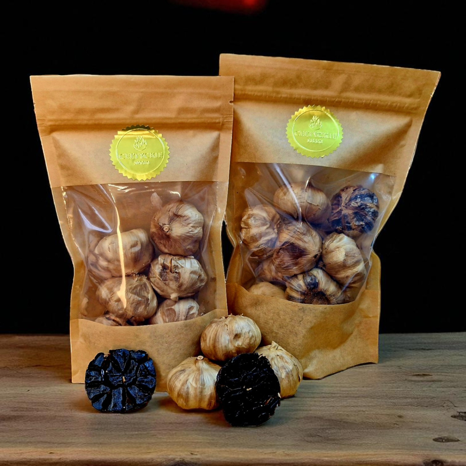 Czarny czosnek – większe opakowanie